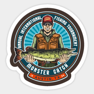 Fishing Tournament, Annual International Sticker